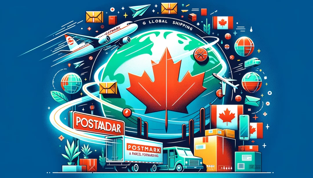 Shop Postmark Canada Worldwide with a Parcel Forwarder