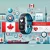 Banner image showcasing fitness trackers, global shipping from Canada to Singapore with health-related icons and visuals of Canadian and Singaporean elements.