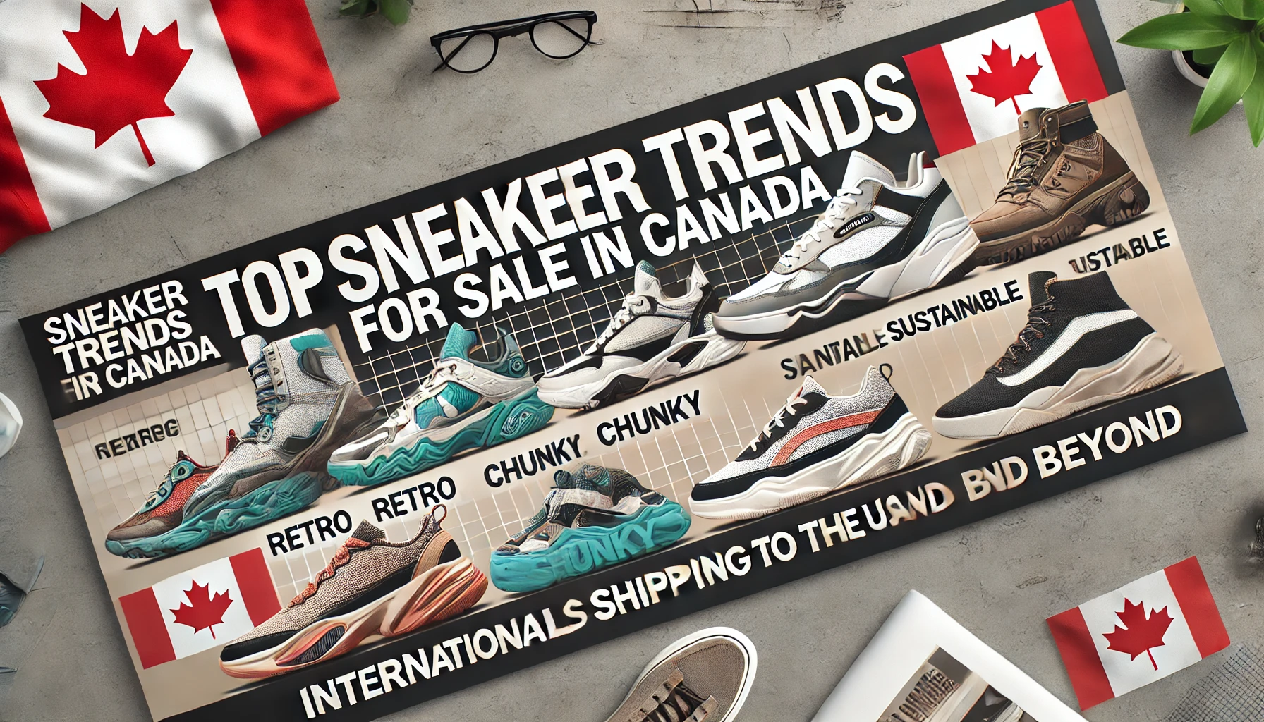 Top Sneaker Trends for Sale in Canada Ship to the US and Worldwide Ship By Mail Blog