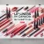 A vibrant banner featuring colorful lip liners in shades of pink, red, and nude on a clean white background with the text 'Lip Liners in Canada: Buy & Ship to USA' in bold, stylish typography, accompanied by subtle graphics of a lipstick and a shipping box.